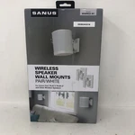 Sanus WSWM22-W1 Adjustable Wireless Speaker Wall Mounts Pair/white. Fixed Price $45.04.