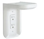 Sanus Outlet Shelf For Speakers - Wall Holder Up To 10 Lbs. White. Fixed Price $25.00.