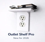 Outlet Shelf White Sanus Cover With. Fixed Price $25.99.