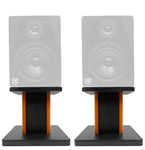 Rockville Wood Studio Monitor Speaker Stands For DPM8B. Fixed Price $49.95.