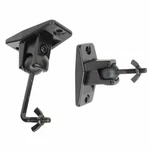 New Videosecu MS40B2 Speaker Wall And Ceiling Mount Pair. Fixed Price $22.99.