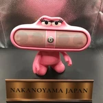 Beats By Dre Dude Pink Moveable Pill Speaker Stand Holder Figure. Fixed Price $268.00.