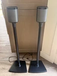 Pair Sanus AWSS2-B1 Stands Black For Sonos One & PLAY:1. Fixed Price $85.00.