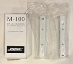 2 New Genuine Oem Bose Speaker Wall Ceiling Mounting Brackets M-100 Rare White. Fixed Price $69.99.
