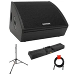 Samson RSXM12A 800W 2-WAY Active Stage Monitor (12") W/ Stand, Bag, & Cable. Fixed Price $499.99.