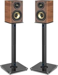 Rfiver Upgraded 45 Swivel Speaker Stands Pair For Surround Sound, Black. Fixed Price $70.00.