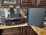 Infinity TSS-800 Music & Home Theater Speaker System / Optional Onkyo Receiver. Fixed Price $250.00.