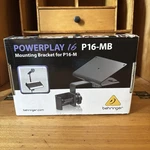 Behringer P16-MB Mounting Bracket For Powerplay New Box. Fixed Price $24.99.