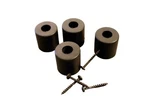 (4 Pack) Penn Elcom 9145 Amp Case Cabinet Rubber Foot Bumper 1-1/2" X. Fixed Price $8.95.