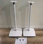 Sanus Adjustable Height Speaker Stand For Sonos Era 100 Pair White. Fixed Price $90.00.