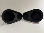 DS18 Universal 6.5" Speaker Enclosure Surface Mount Pods Carbon Fiber CF-JS6. Fixed Price $129.00.