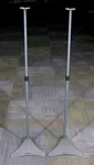 Atlantic Speaker Or Webcam Stand Pair, Model 77305018, Height Adjusts 27-49". Fixed Price $18.70.