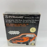 Vtg Nos 80S Pyramid SE903 Led Vu Meter Graphic Equalizer 10 Band Old School. Fixed Price $160.12.