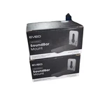 Eveo Universal Soundbar Mount Weight Capacity 30 Lbs Compatible With All Tv. Fixed Price $26.95.