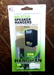 Hangman No Stud Speaker Hangers W/bubble Level -holds Up To 30LBS- #WSS-2. Fixed Price $13.99.
