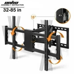 Full Motion Tv Wall Mount Tilt Bracket Extra Large Up To 85" 32 50 60 65 By Unho. Fixed Price $62.90.