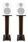 (2) Rockville 28" 2-TONE Studio Monitor Speaker Stands For APM6W. Fixed Price $99.95.
