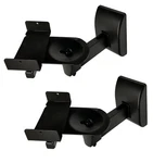 2 Pack Pair Heavy Duty Bookshelf Speaker Side Clamping Wall Mount Bracket Black. Fixed Price $37.95.