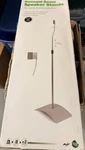 Eco Mout Surround Sound Speaker Stands Height Adjustable 31" - 42" New Pair. Fixed Price $49.99.