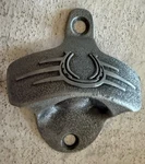 Vintage Marlboro Cigarettes Lucky Horseshoe Wall Mount Beer Bottle Opener Visit!. Fixed Price $7.00.