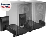 Speaker Wall Mount, Surround Sound Stand With Adjustable Swivel Tilt Ang. Fixed Price $56.86.