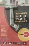 New Audio Basics AB1 Satellite Speaker Mounting Kit( X2 )supports To 2.5 Lbs. Fixed Price $15.99.