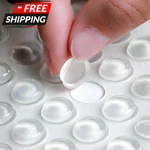 64PCS Drawer Cabinet Rubber Bumpers Self Adhesive Pad Clear Dots Sound Dampening. Fixed Price $5.68.