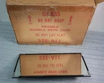 See Flat Mirror W/ Wall Mount Bracket. 9"X18". Fixed Price $100.00.