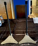 Atlantic Speaker Stands Satellite Metal Surround Sound Adjustable 26 - 48. Fixed Price $29.95.