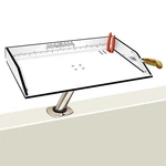Magma 20" X 12-3/4" W Rectangular Table Kit Levelock Mount. Fixed Price $185.39.