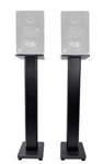 (2) Rockville 28" Studio Monitor Speaker Stands For APM8B. Fixed Price $99.95.