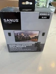 Sanus Wireless Speaker Wall Mount Pair Swivel Tilt Black WSWMU2-B2. Fixed Price $28.00.