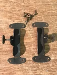 Antique Vienna Wall Clock Movement Mounting Brackets. Fixed Price $6.70.