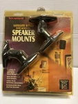 Soundgear Satellite Series Speaker Mounts Universal Surround Holds 8LBS Nib. Fixed Price $11.99.