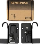 Lot Of Boxes Ikea Symfonisk Speaker Hooks Hangers Black 504.443.25 Sealed. Fixed Price $14.59.