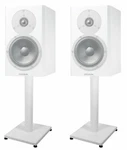 Pair 21 Steel White Stands For Dynaudio Excite X14 Bookshelf Speakers. Fixed Price $64.95.
