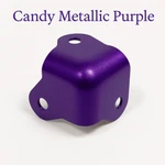 Candy Metallic Purple 3-HOLE Amp Corners 8X Pro Audio Case Hardware. Fixed Price $29.99.