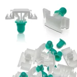 10PCS For Bmw E36 M3, M-tech Door Fender Moulding Clip Retainer With Rubber Cap. Fixed Price $9.99.