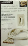 Bose Speaker Wire Adapter Kit Lifestyle & Acoustimass Audio Systems Open Box New. Fixed Price $39.88.
