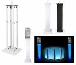 (1) Rockville White Adjustable Totem Speaker Stand For Jbl VRX932LA. Fixed Price $199.95.