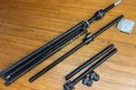 Ultimate TS99B W/ LTV24B LTB48B Speaker Lighting Support Stand Tripod Cross Bars. Fixed Price $119.99.