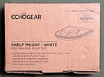 Echogear Shelf Mount Only For Dot With Clock 4TH & 5TH Gen White. Fixed Price $5.99.