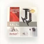 Barkan Satellite Speaker Wall Ceiling Mounts Pair Black 8.8LB Touch Tilt New. Fixed Price $14.99.
