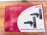 Pinpoint Mounts AM41 Side Clamping Bookshelf Speaker Wall. Fixed Price $18.45.