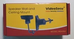 Videosecu MS40B2 Wall & Ceiling Speaker Mounts Black Pair. Fixed Price $9.99.