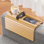 Bestjing Bamboo Sofa Armrest Tray - Couch With Detachable Cup .... Fixed Price $55.47.