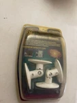 Ge Set Of 2 Speaker Mounts White W/hardware For Wall Ceiling, New 9 Lbs Cap. Fixed Price $8.00.