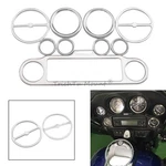 Chrome Speaker Radio Gauge Inner Fairing Trim Kit Switch Dash Panel For Harley. Fixed Price $35.99.