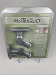 Sanus Satellite Speaker Mounts SWMS-01 Silver Wall Ceiling 8 Lbs Pair New. Fixed Price $17.24.