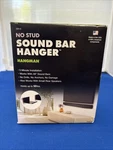 Hangman SBH-6 Universal No-stud Soundbar Hanger Wall Mount New. Fixed Price $10.50.